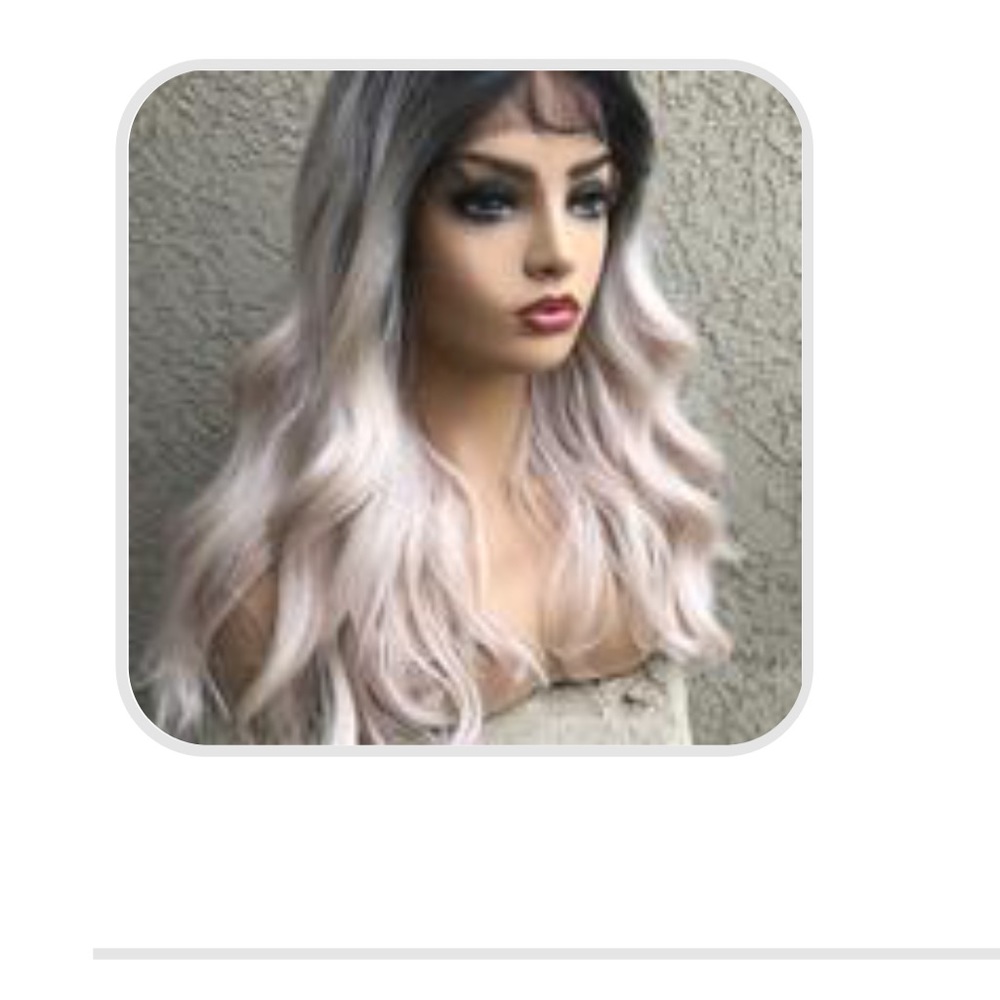 Lace front (already cut) gardenia synthetic wig